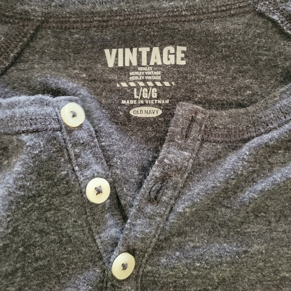 MENS Old Navy | Henley long sleeve - Picture 3 of 5